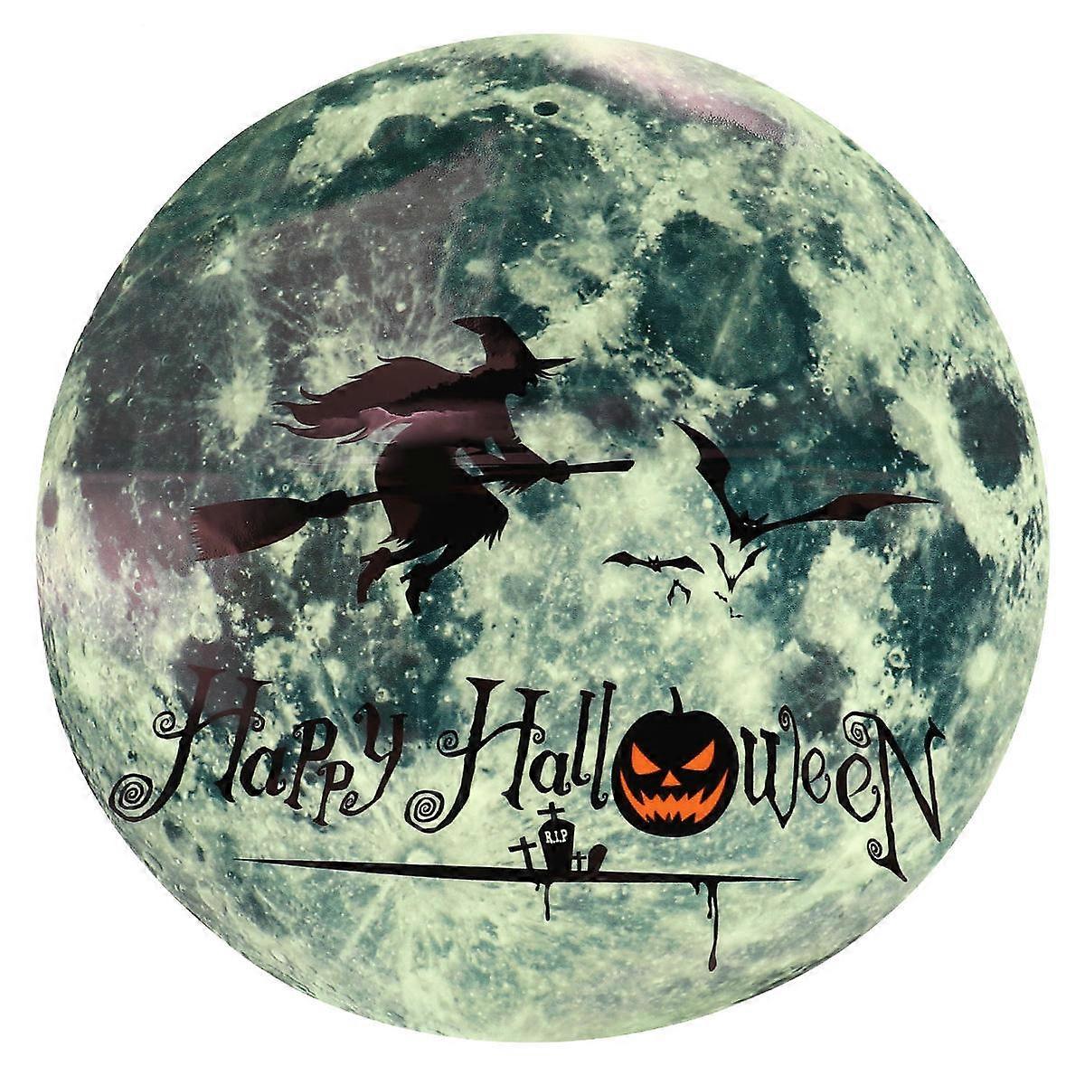 Halloween Decoration Indoor Removable Sticker Green For Tile Decor 1Pc
