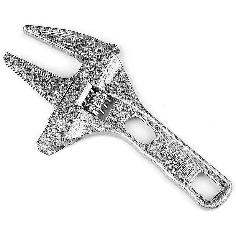 Adjustable Wrench Set 6-68MM Multi-Function Silver for Kitchen DIY UK