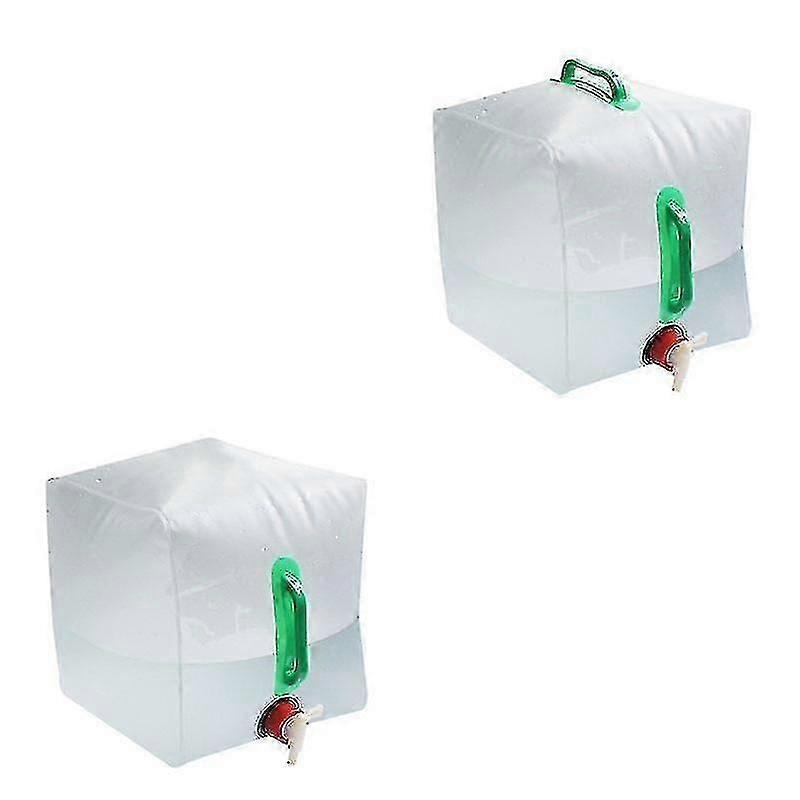 20l Outdoor Collapsible Water Storage Cube Foldable Water Portable Container Bag