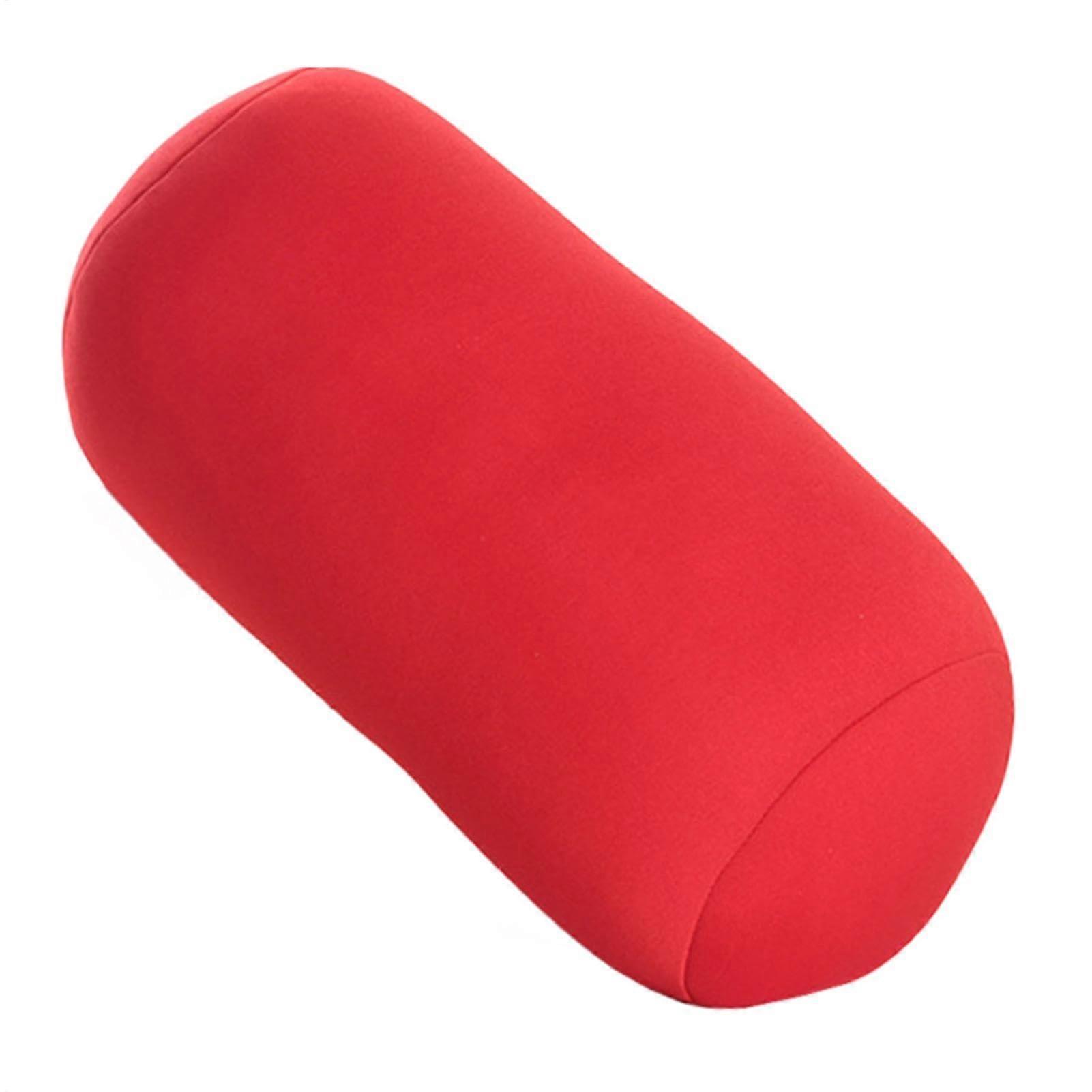 Microbead neck pillow, Long neck roll cuddle, Microbead roll pillow