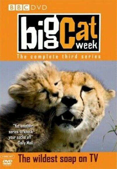 Big Cat Week Series 3 DVD (2007) Jonathan Scott cert E 2 discs - Region 2