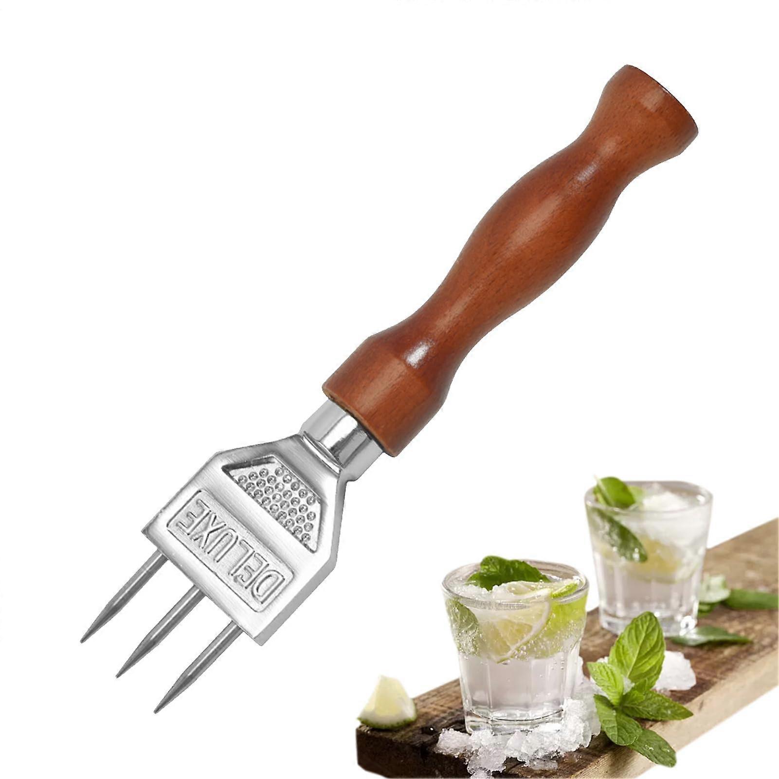 Genrico Kralleneis, ice cream with claws, Kcheneis, wine ice breaker tool, Skulpturenwerkzeug, practical ice kitchen tool for bar