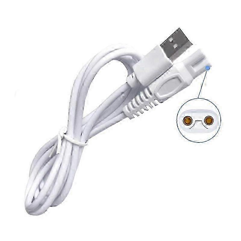 كابل USB بديل لماكينة الحلاقة Finishing Touch - سلك طاقة 5 فولت