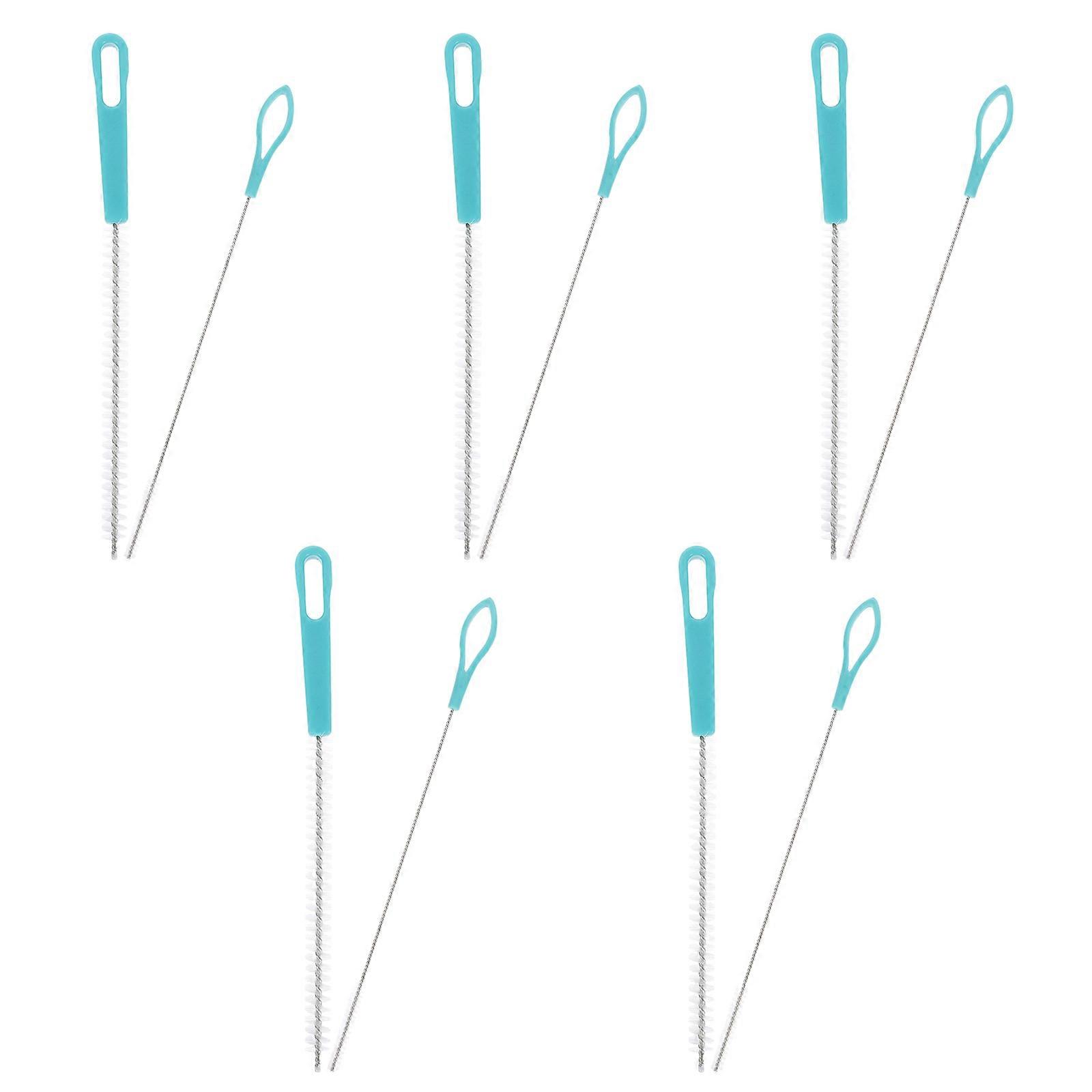 10pcs Straw Cleaner Brush Set with Flexible Tube Cleaning Tools for Reusable Straws – Efficiently Cleans Narrow Spaces Without Scratching