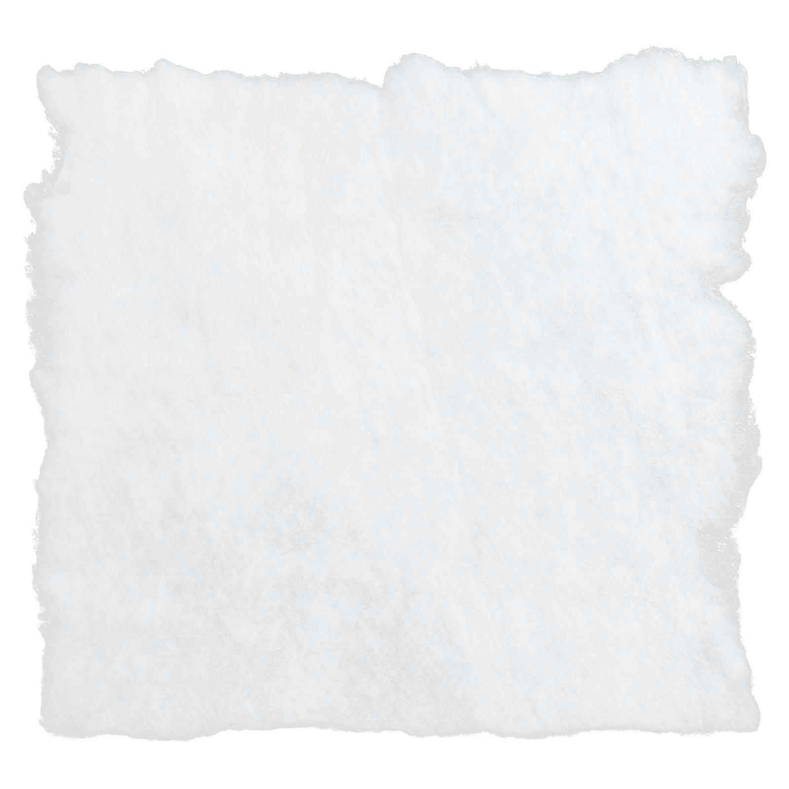 人工雪のカーペット装飾的な雪のクリスマスの飾り100x100cm白い1個