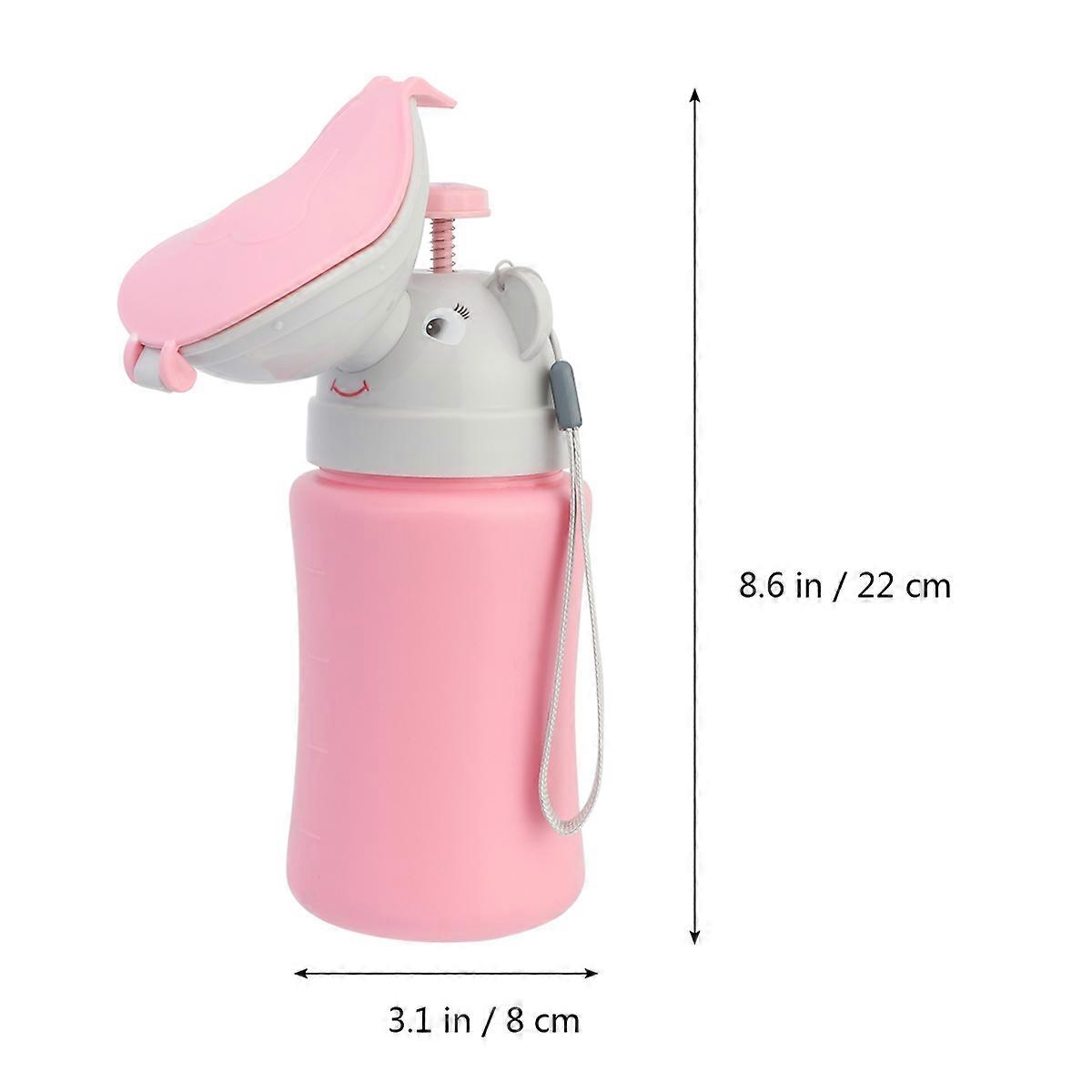 Tragbares Kinderurinal Portable Potty Bottle Cartoon Shape For Kids Traveling 13x8x22cm 1PC