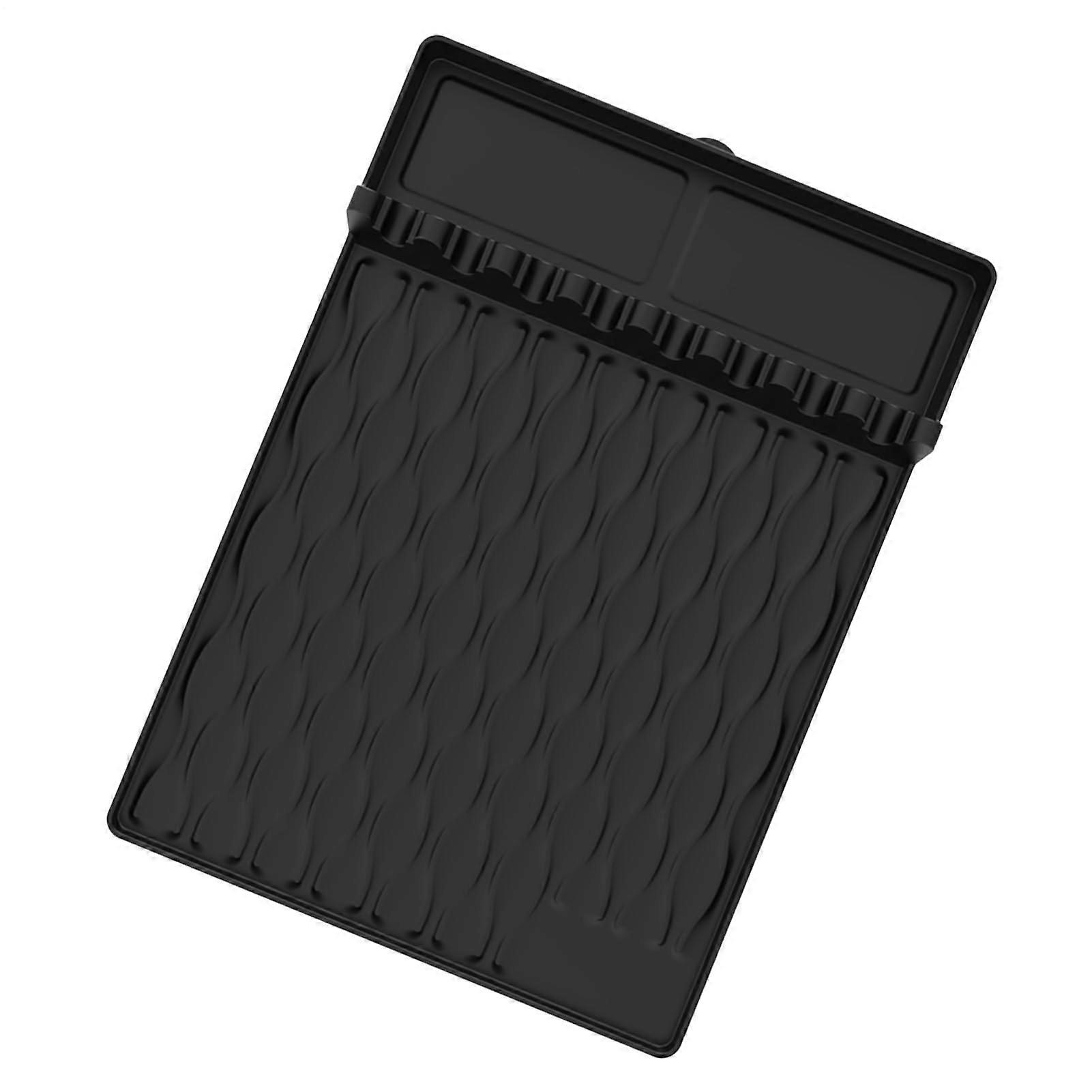 Grillmatte | Non-Stick Silicone BBQ Accessories Holder | Heat-Resistant Utensil Organizer for Spatulas, Spoons, and Tools