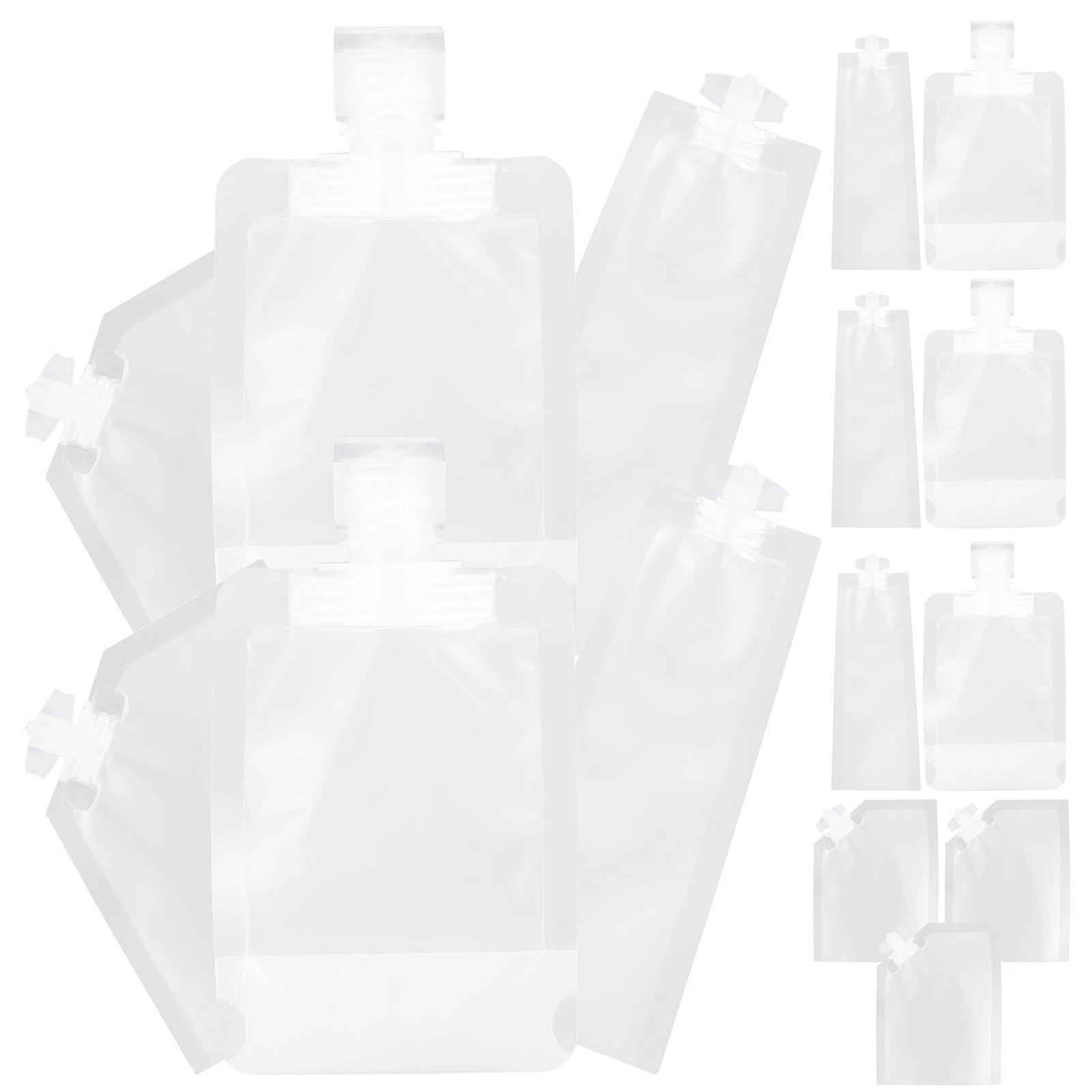 Travelling Lotion Dispenser Bag Multi Function Lotion Bags Travel Use 13.20X4.00X1.00cm 15Pcs