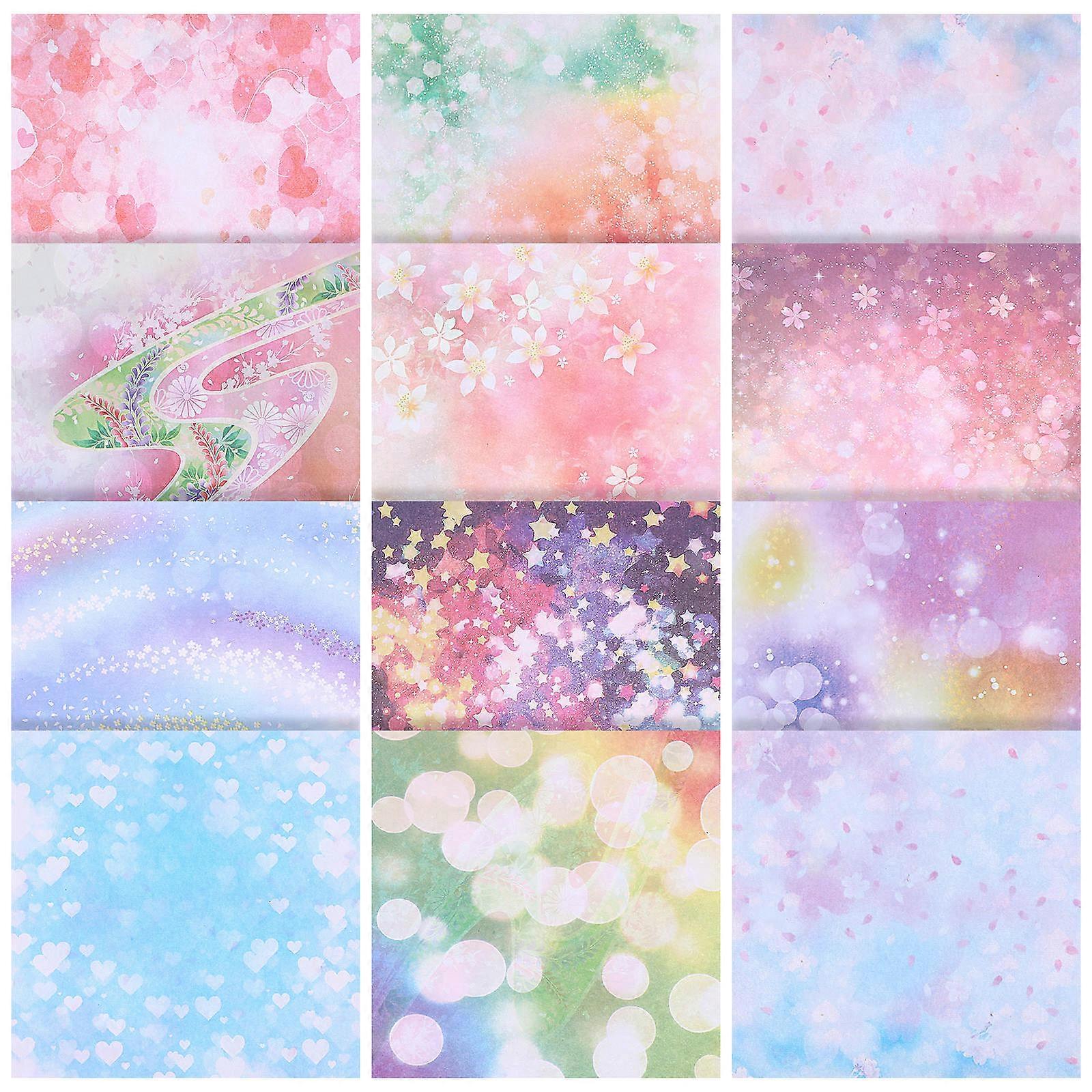 Craft Paper Sheets Origami Folding Assorted Color 50Sheets