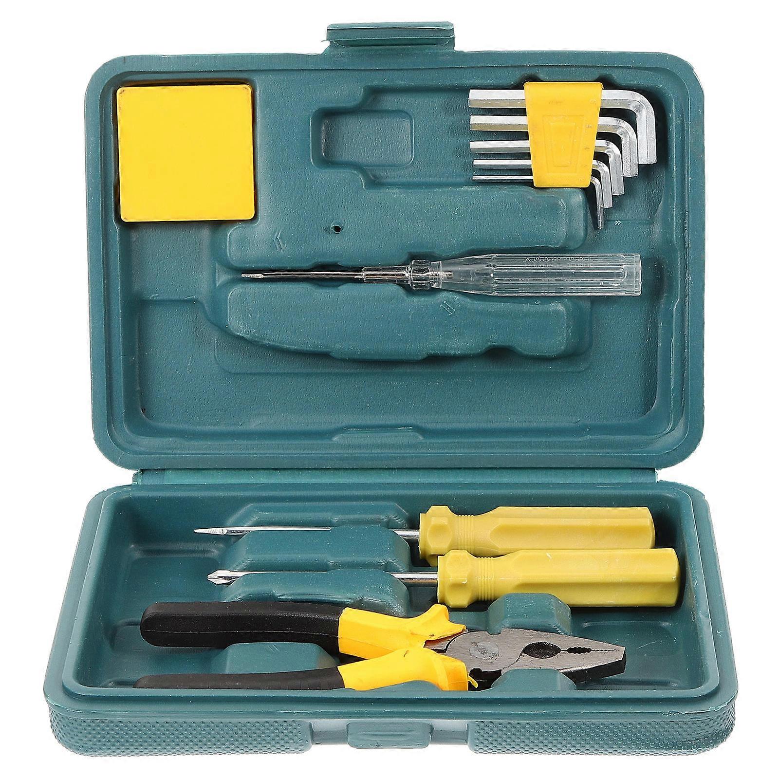 Basic Kit Screwdriver Set Repair Tool Kit for DIY Projects Rubber 11Pcs