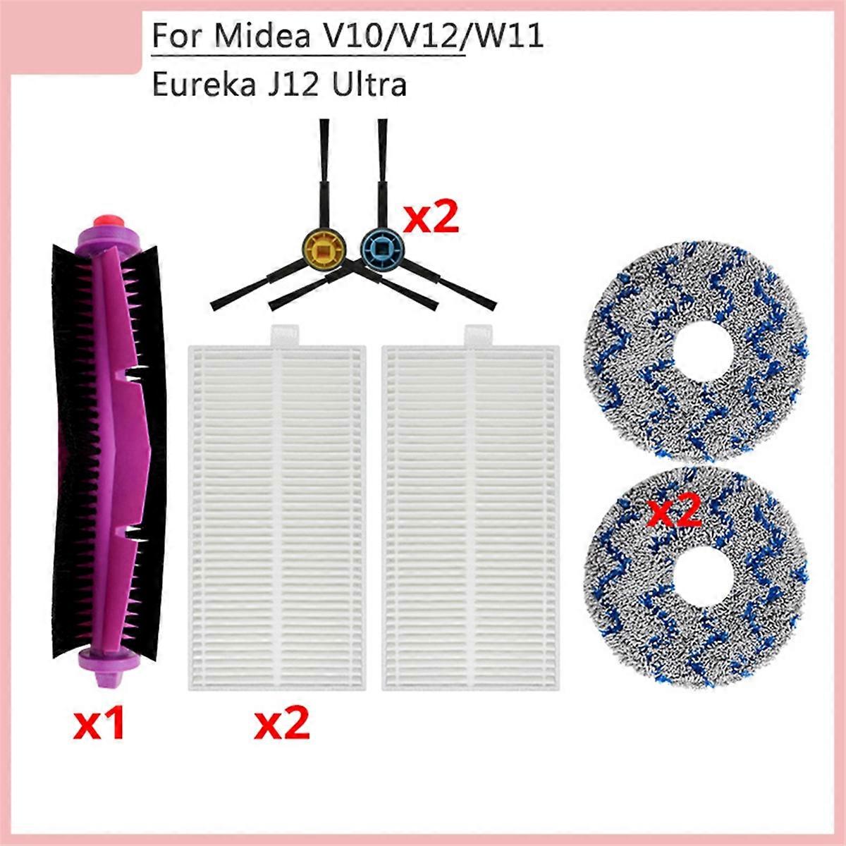 Cleaning Replacement Parts Main Side Brush Mop Cloth