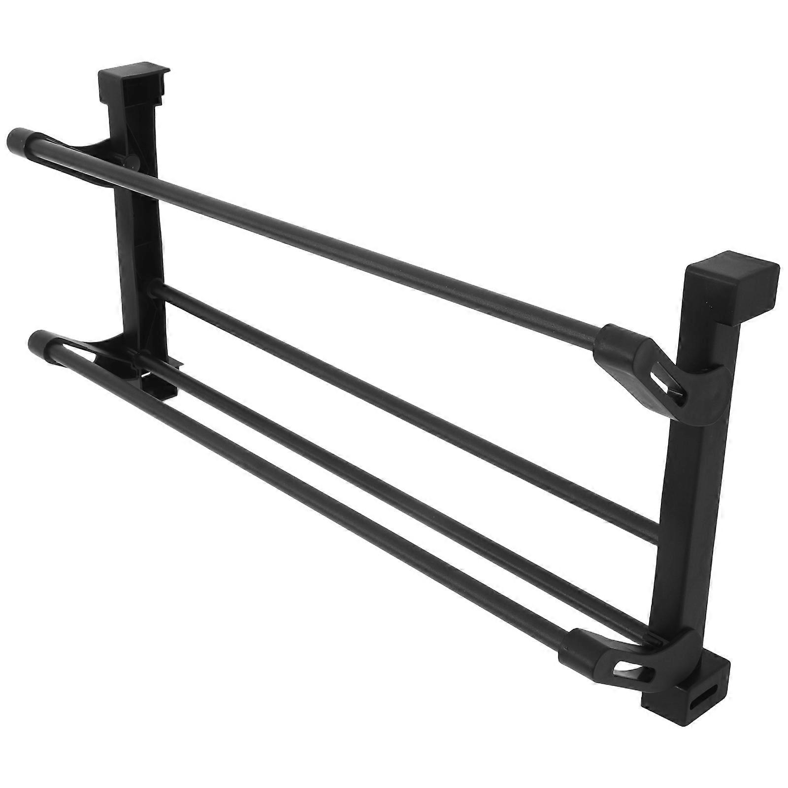 Shoe Wall Rack Foldable Wall Mounted Shoe Rack for Closet ABS 50.00X25.0realCM No-Drill 1Set