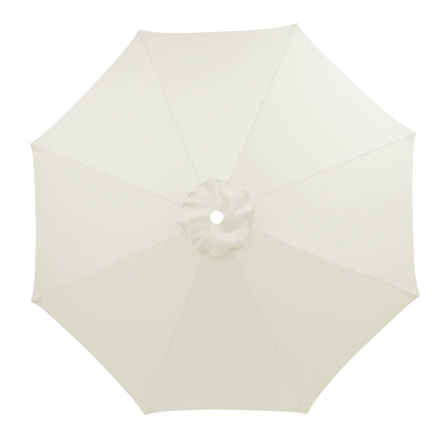 Parasol Replacement Cover 3.5m 8 Ribs UV Protection Waterproof Umbrella Cover for Garden, Balcony, Pool and Beach