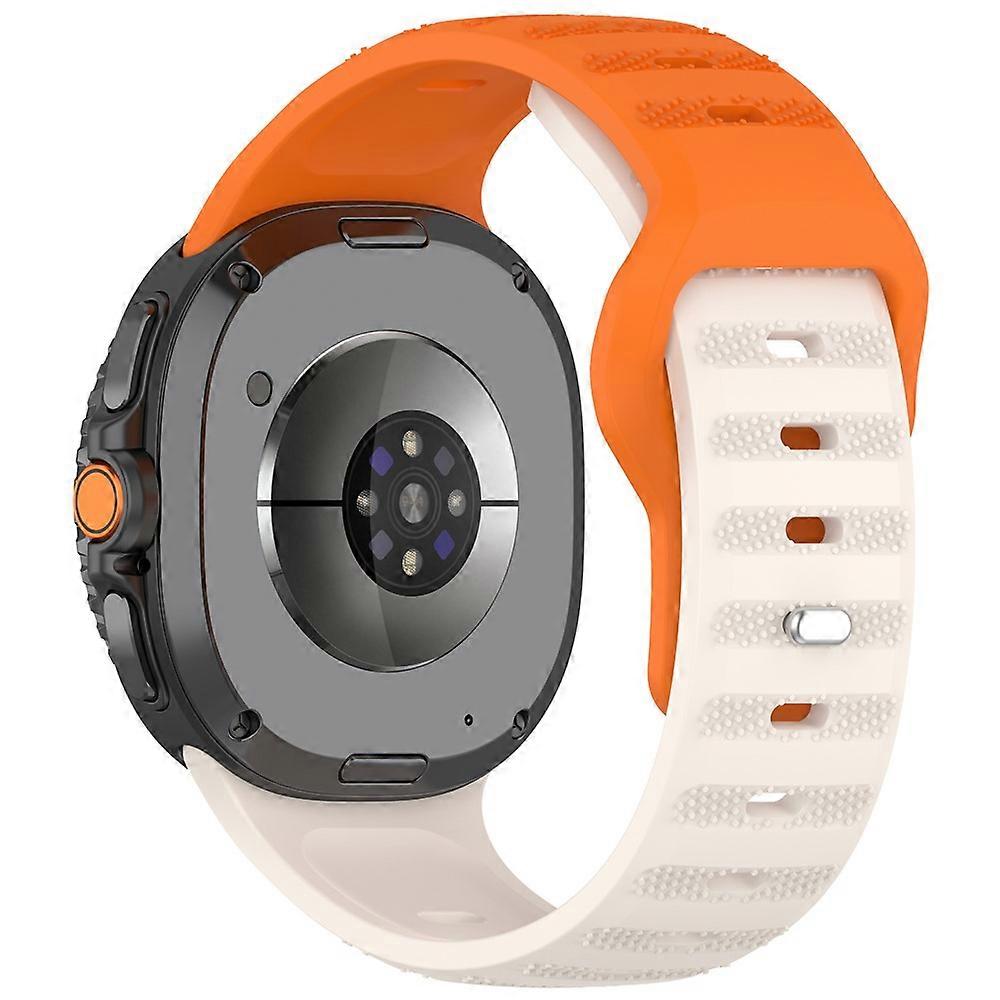 Replacement Strap Compatible For Samsung Galaxy Watch Ultra 2 / Watch8 / Watch8 Classic Dot Pattern Silicone Watch Band