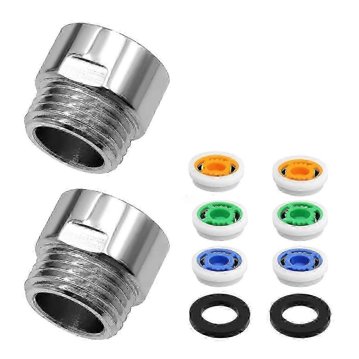 Flow Restrictor Shower Water Saver for Shower, 2 Pieces Water Flow Restrictor Set D, Up to 70% Wate