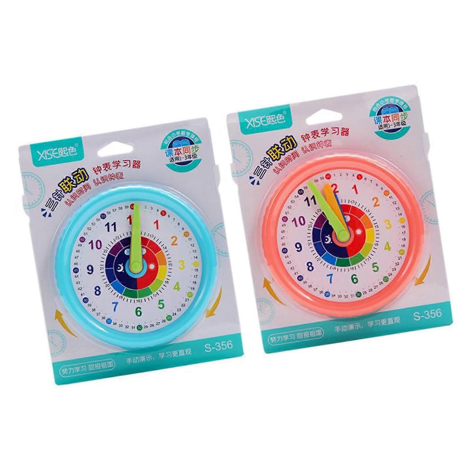 Time Telling Clock for Children - Educational Talking Watch for Boys and Girls to Learn How to Tell Time, Colorful Design