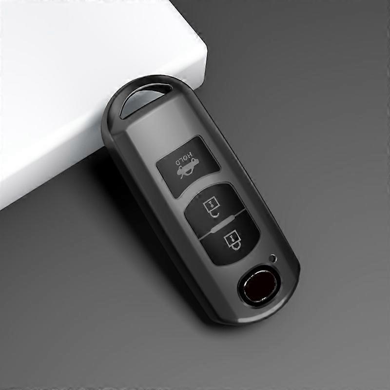 New TPU Car Key Case For Mazda 2 3 6 Demio Atenza Axela CX-5 CX5 CX-3 CX7 CX-9 3 4 CX30 2016 2017 2018 2019 Key Cover 3 4 Button~02805