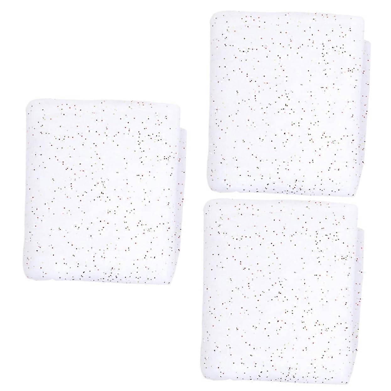 Artificial Snow Blanket with Snowflake Cotton Sheets for Winter Christmas Party Decoration