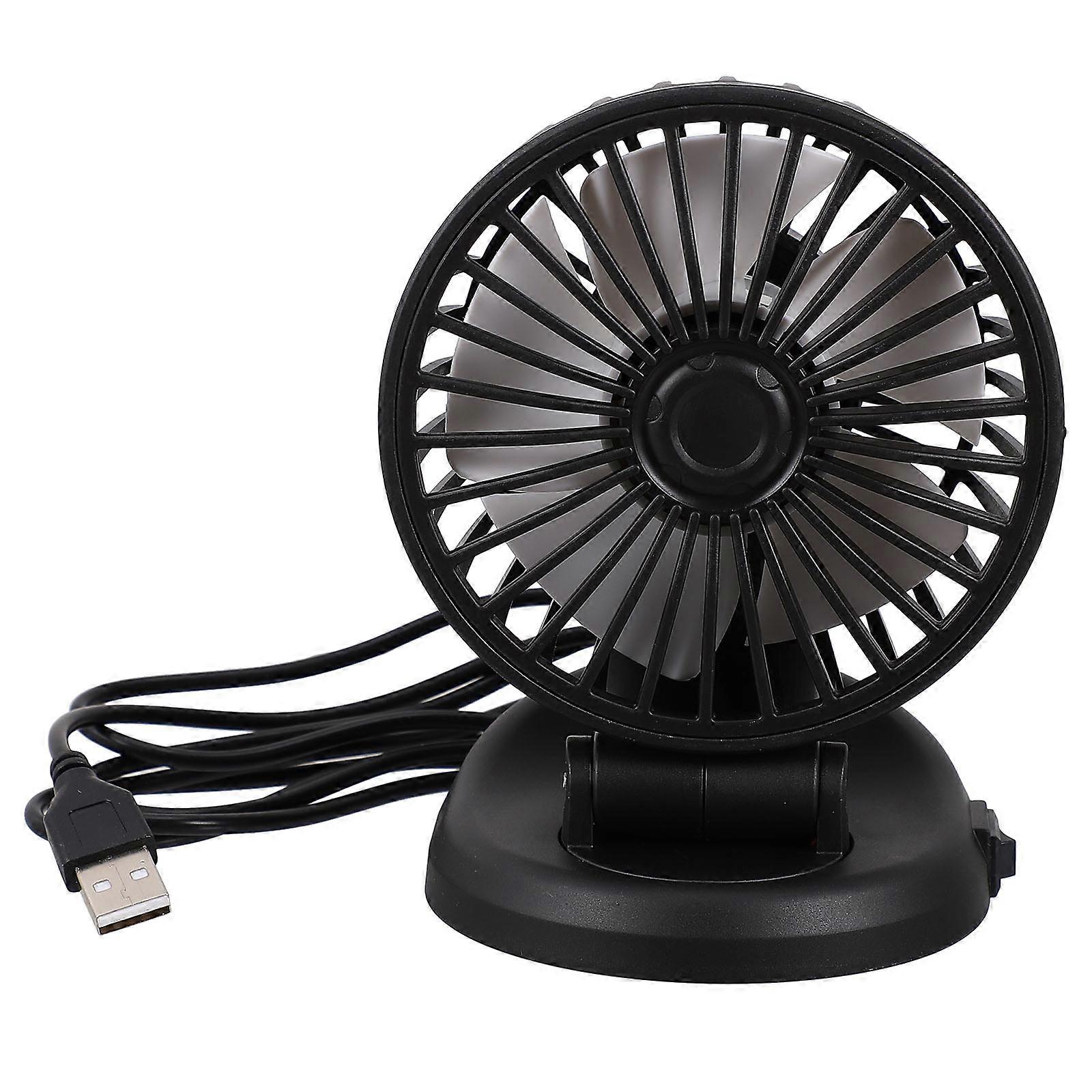 Portable Car Clip Fan with Excellent Craftsmanship for Natural Comfortable Wind ABS Material