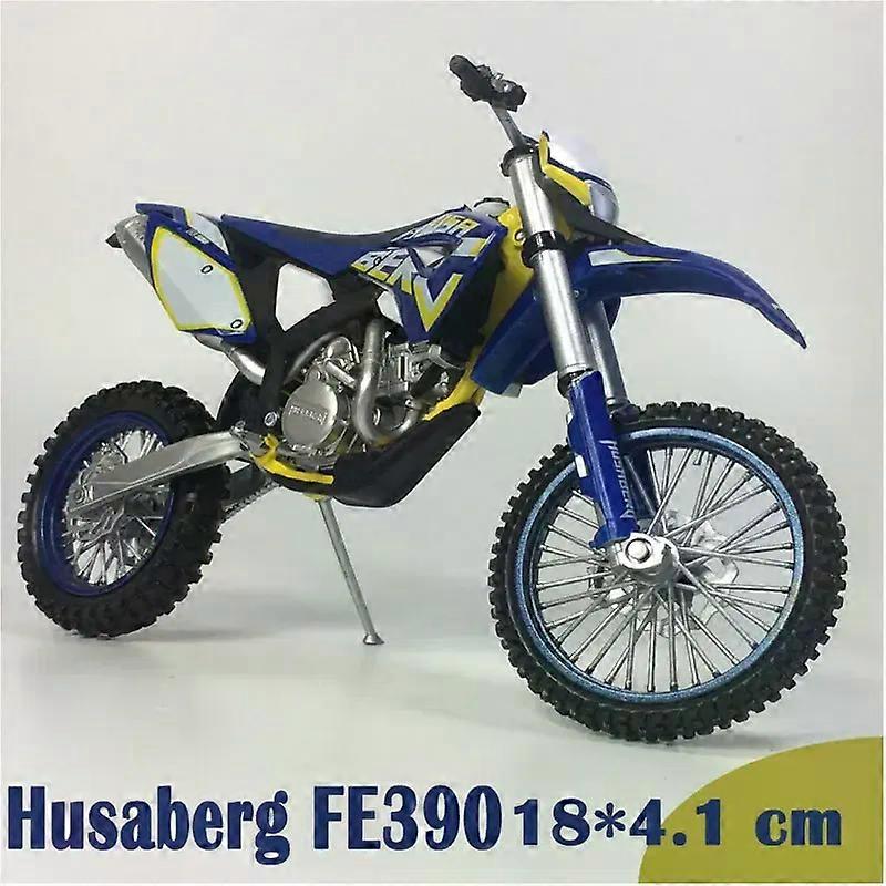 Husaberg FE390 FE501 Mountain Sport Utility אופנוע Diecast סימולציה תצוגה דגם ילדים מתנת חג המולד