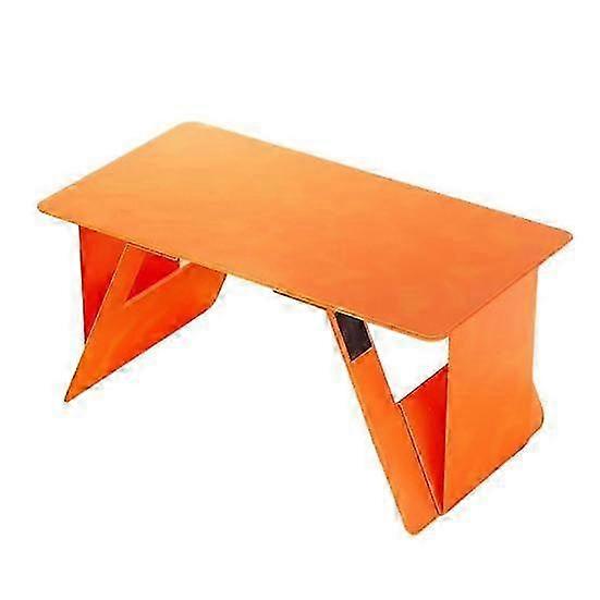 Adjustable Foldable Laptop Stand - Space-Saving Small Computer Support Desk for Home & Bedroom Use