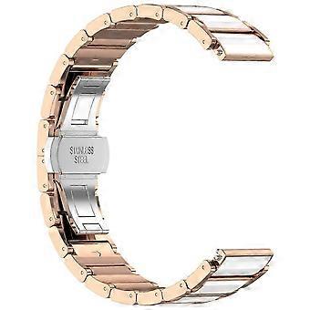 For Watch GT 5 41mm/GT 5 Pro 42mm Ceramic & Zinc Alloy Watch Band Strap