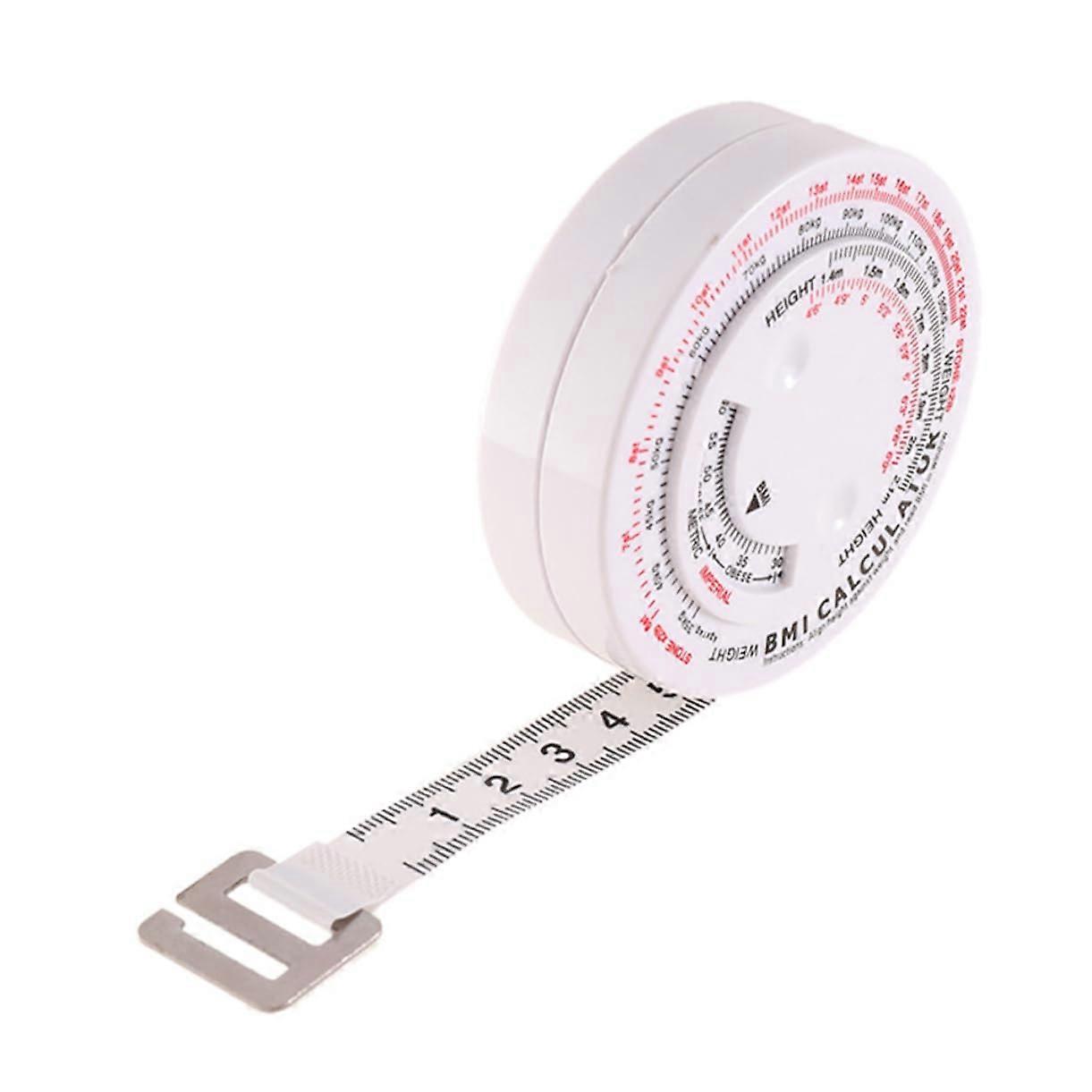 1.5m Body Measuring Tape with BMI Calculator for Fitness and Weight Management