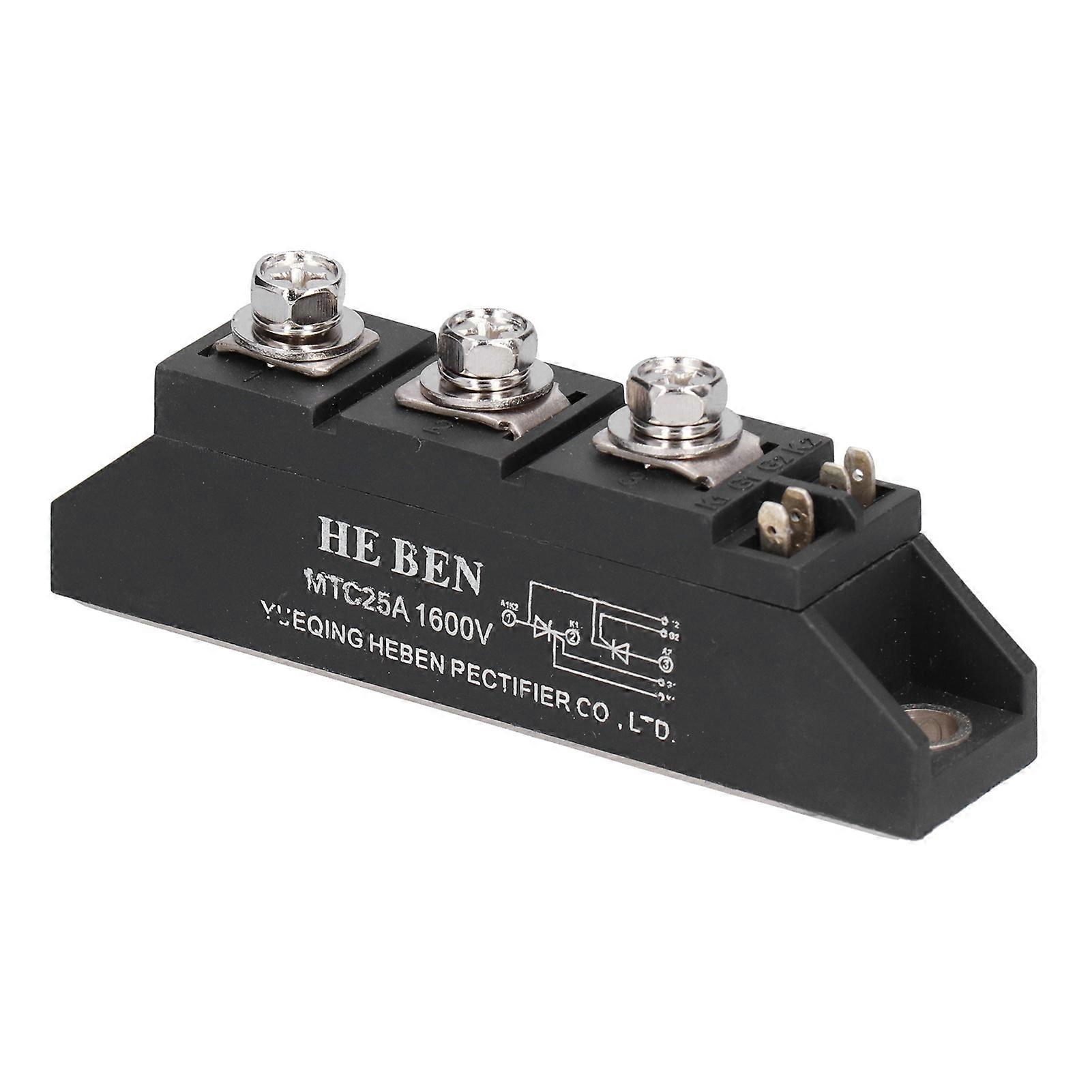 1600V Bridge Rectifier High Accuracy Rectification Power Module Electronic Component MTC25A