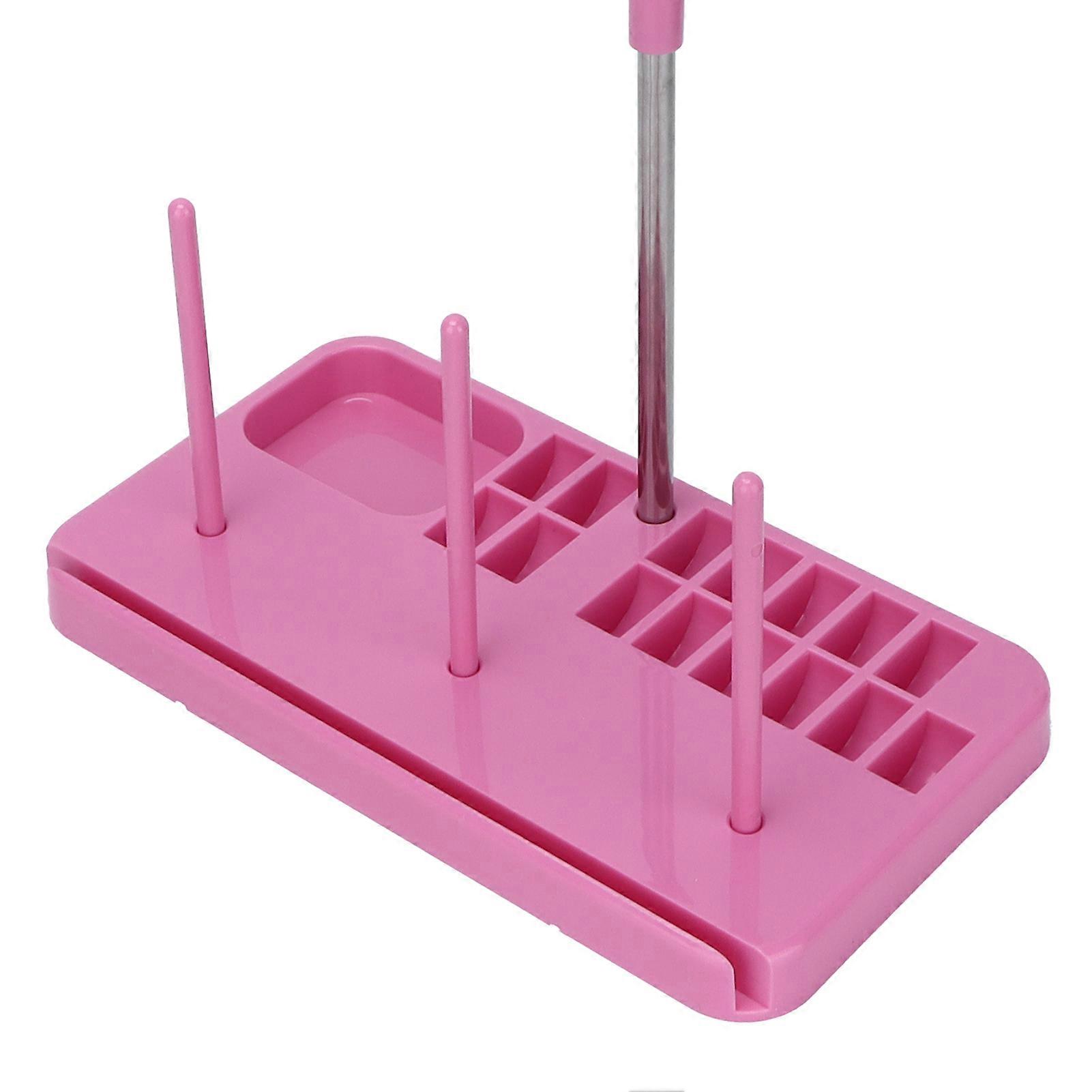 Thread Stand 3 Spool Holder Light Wright Household Sewing Machine Tool for Quilting DIYPink