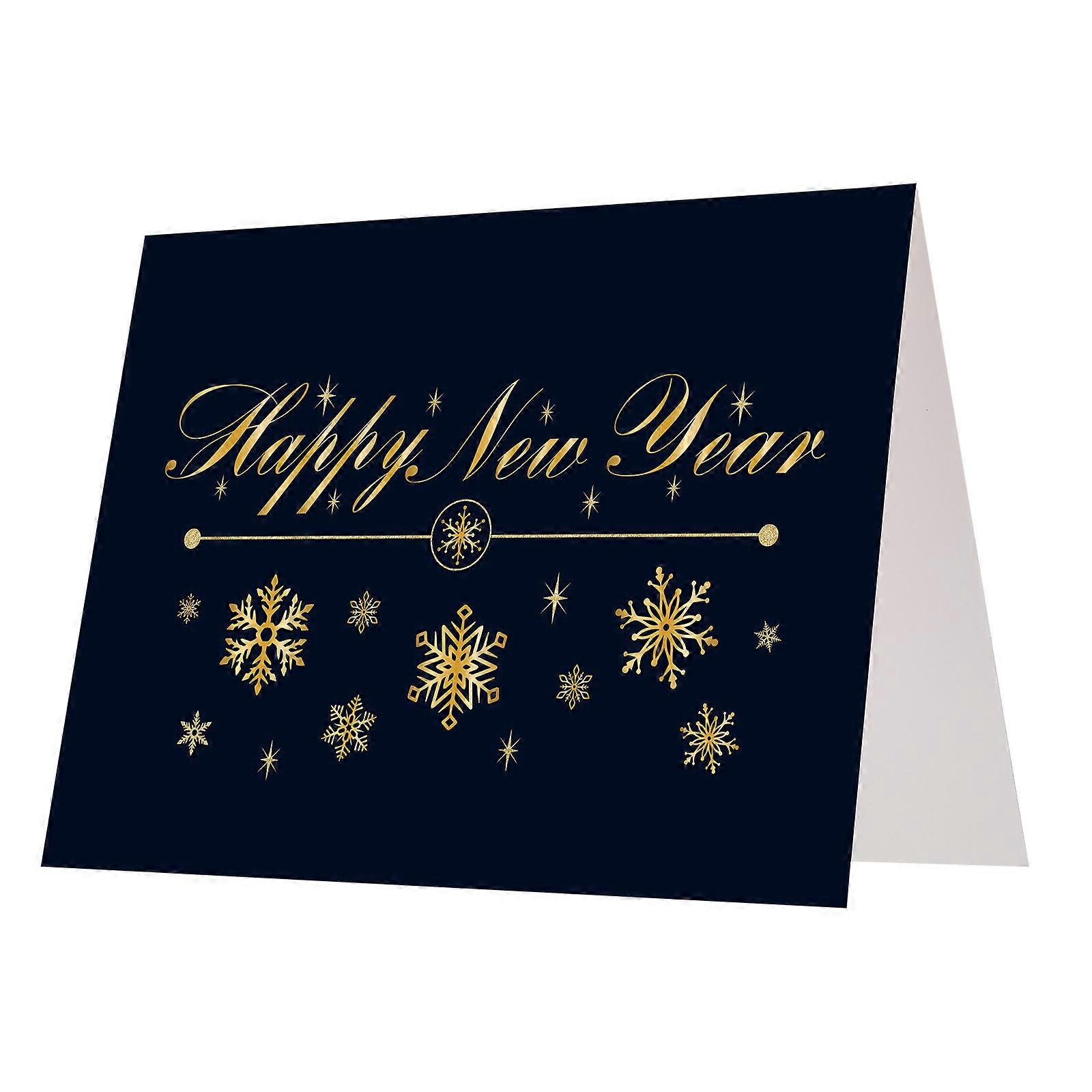 STOBOK 1 Set Happy New Year Greeting with Envelopes Blank Blessing