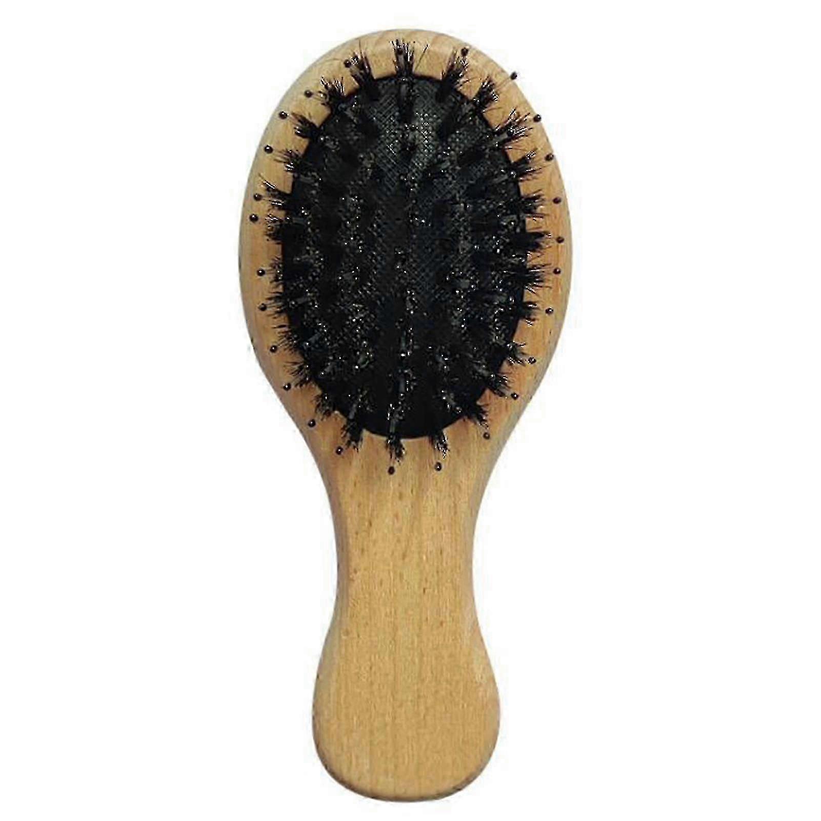 Bamboo Scalp Massage Comb - Natural Beech Wood