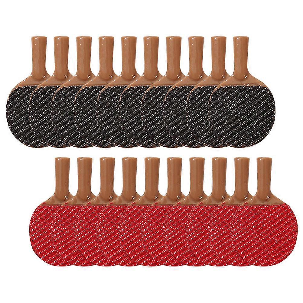 It sounds like you're describing a product listing for **miniature table tennis bats** being sold as **keychains or decorative pendants**. Here's a