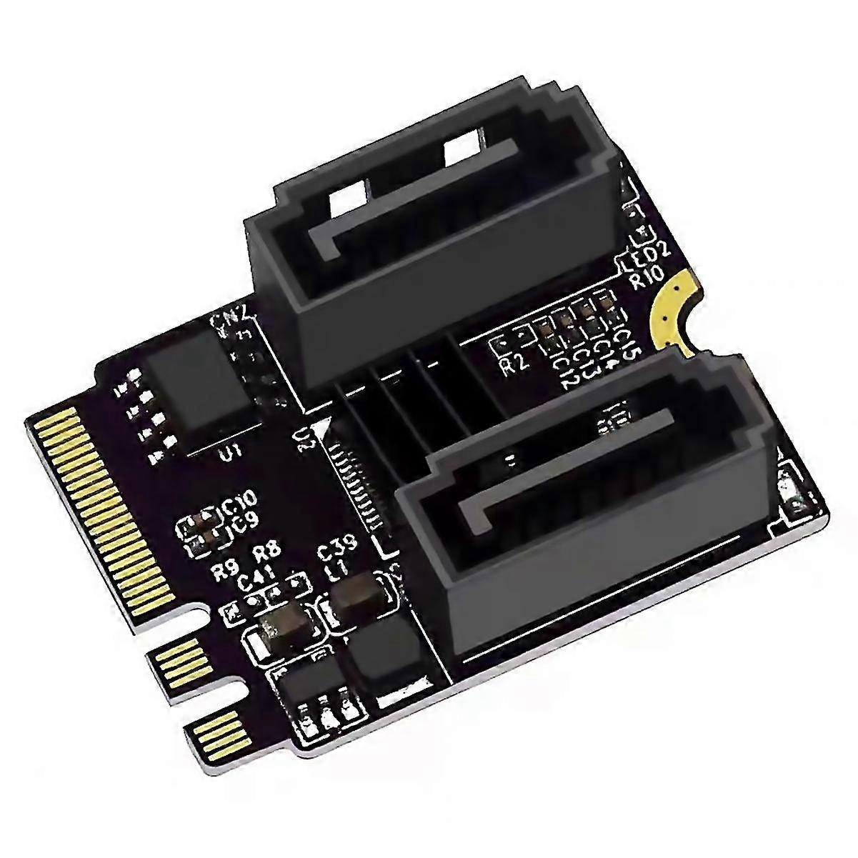 For M2 To Sata3.0 Expansion Card Key A+e Wifi M.2 To Sata Hdd Adapter