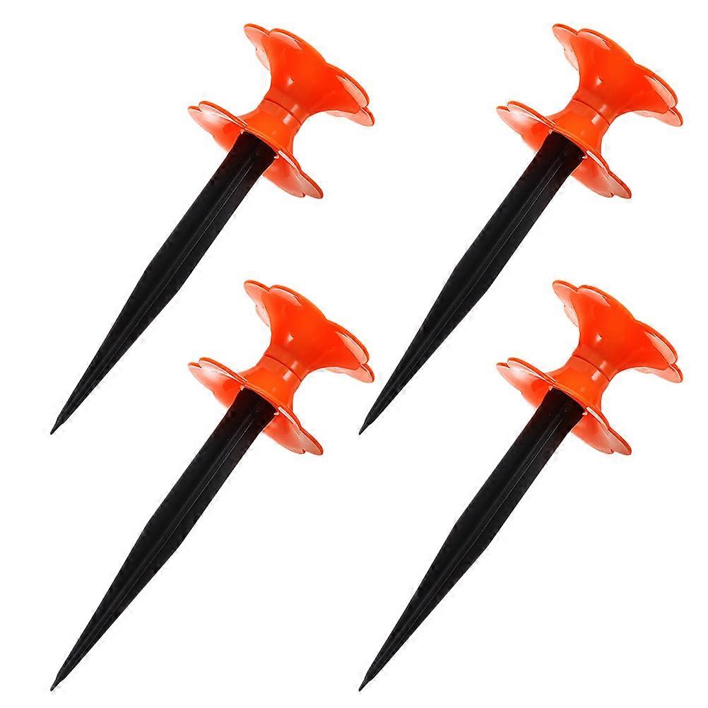4pcs Durable Garden Hose Guide Stakes for Lawn Watering & Accurate Irrigation – Easy Setup, User Friendly Design for Garden & Plant Protection