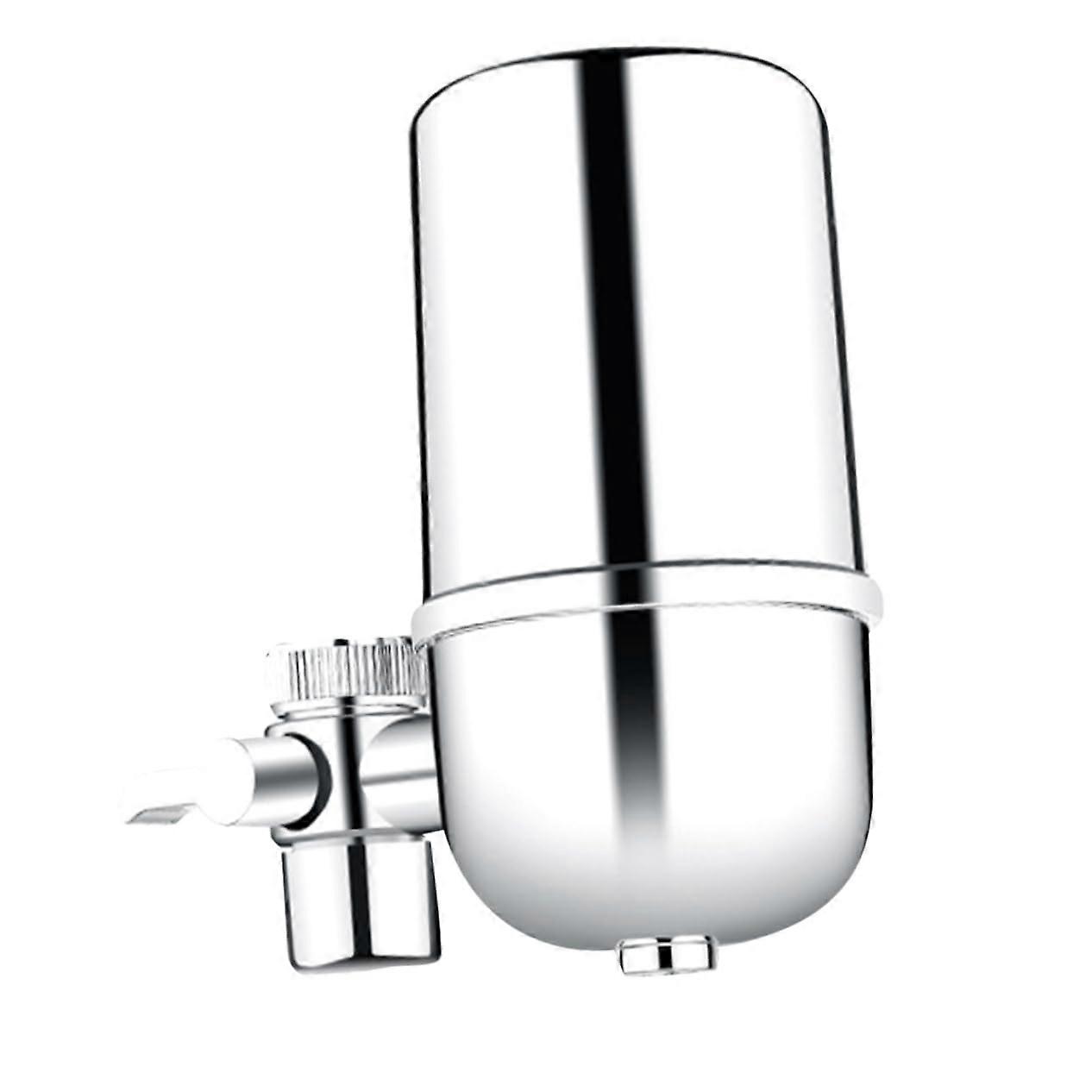 Water Filter for Kitchen Tap Water Purifier Ceramic Silver Filter Housing