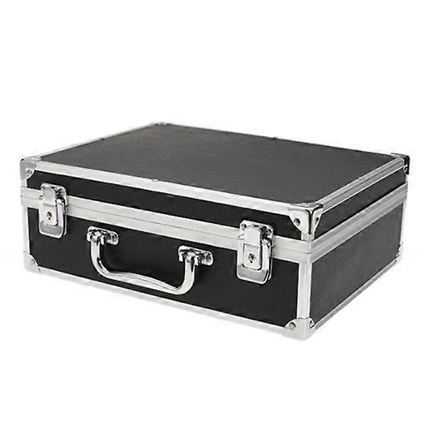 Aluminium Tool Case With Lock Designed For Professionals 31.50X24.00X11.80CM Black Color Organization 1Pack