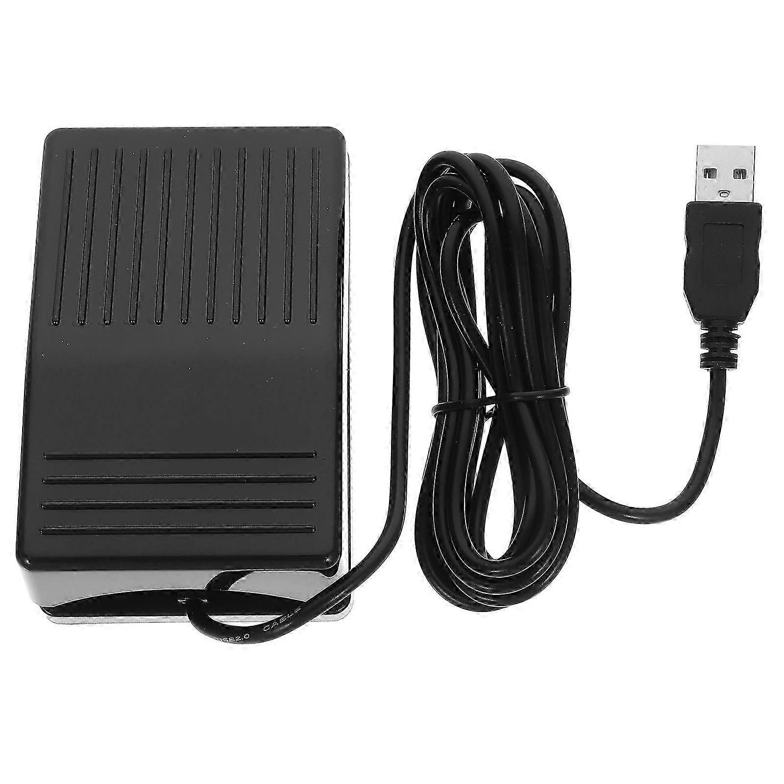 Responsive USB Footswitch Pedal for PC with Versatile Usage Scenarios