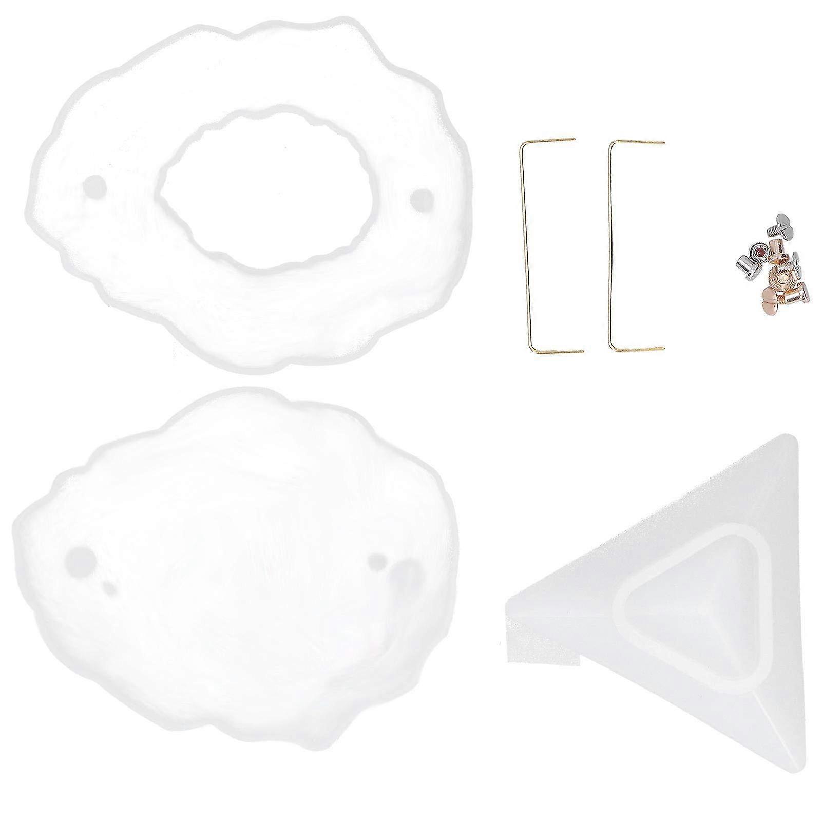 DIY Silicone Photo Frame Mold - Irregular Crystal Epoxy Picture Frame Tool for Handmade Creations