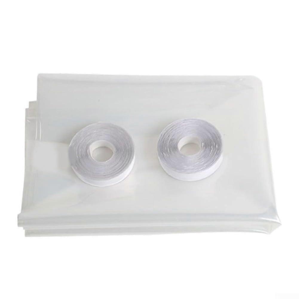 PVC Window Insulation Film – Easy Installation, Energy Efficient Solution to Block Cold Air (160x160cm)