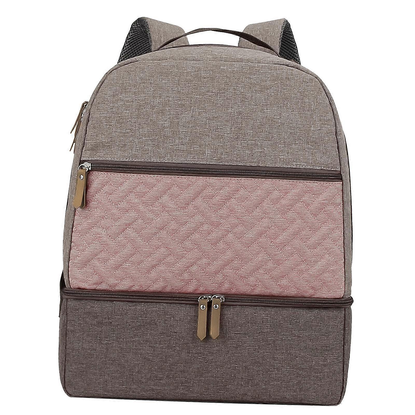 Baby Diaper Bag Backpack Travel Backpack for Mom, Tear Resistant Multicoloured Nursing Backpack with Multiple Pockets