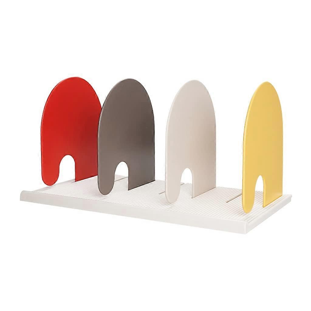 Creative adjustable bookends, antifall bookshelf, storage, reading, study room, office, kids' gift.