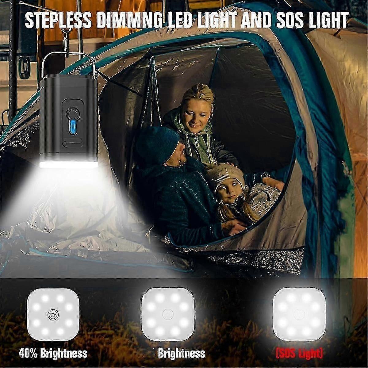 Electric Air Pump with Lights Wireless USB Charging Inflator/Deflator Pumps for Outdo