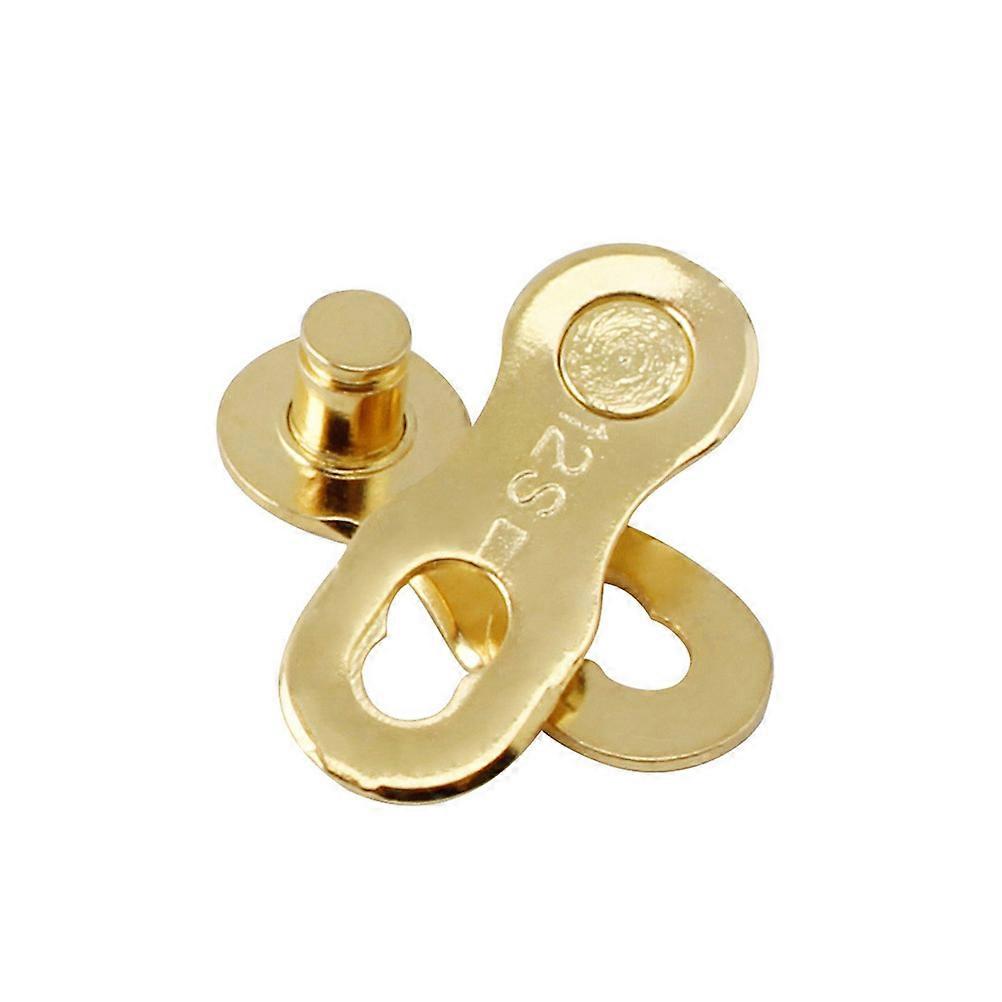 Golden chain Buckle for Bike Accessories Reusable Quick Release Suitable for 12 chain