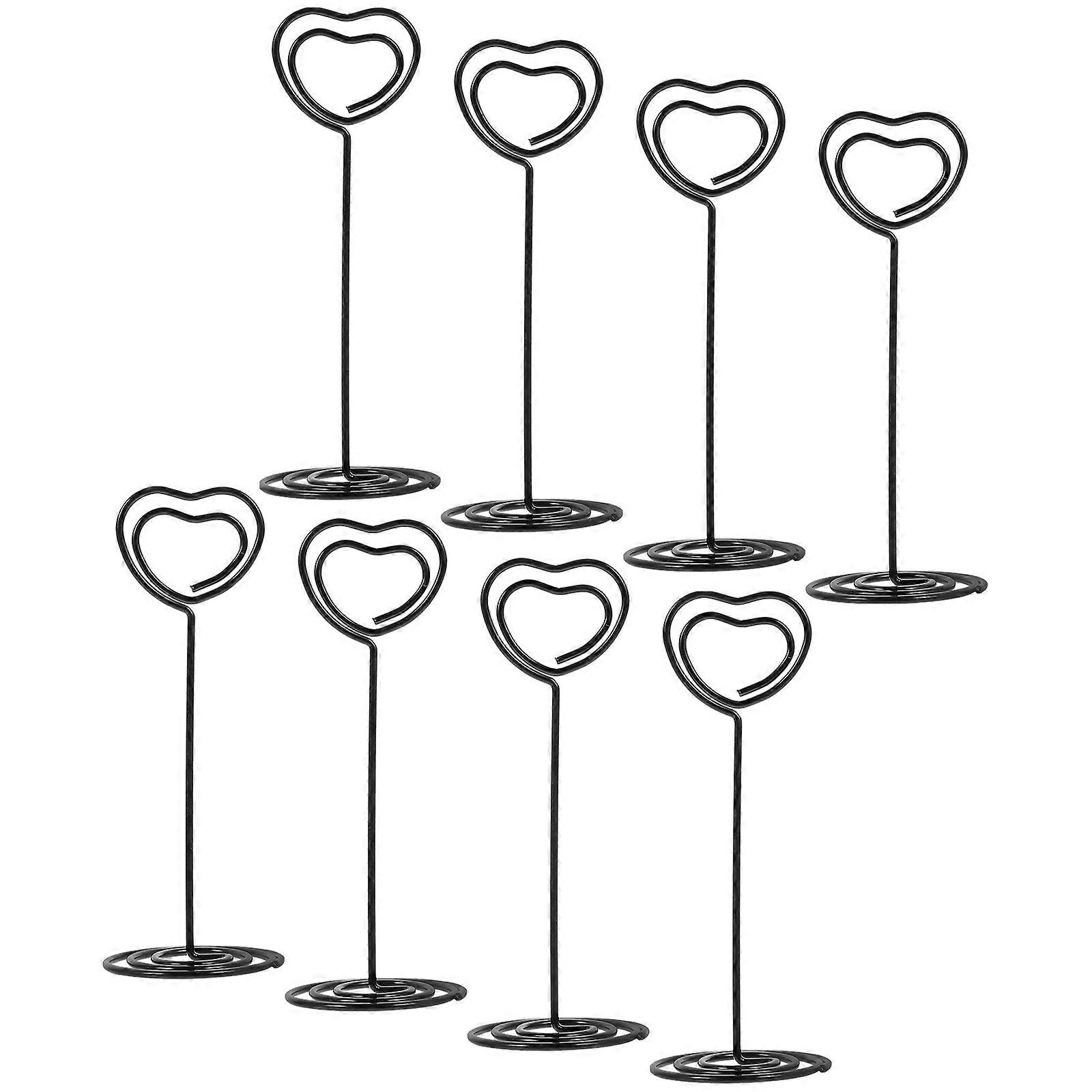 10Pcs Table Number Clips For Memo Storage And Picture Holders Office Supplies Simple Style