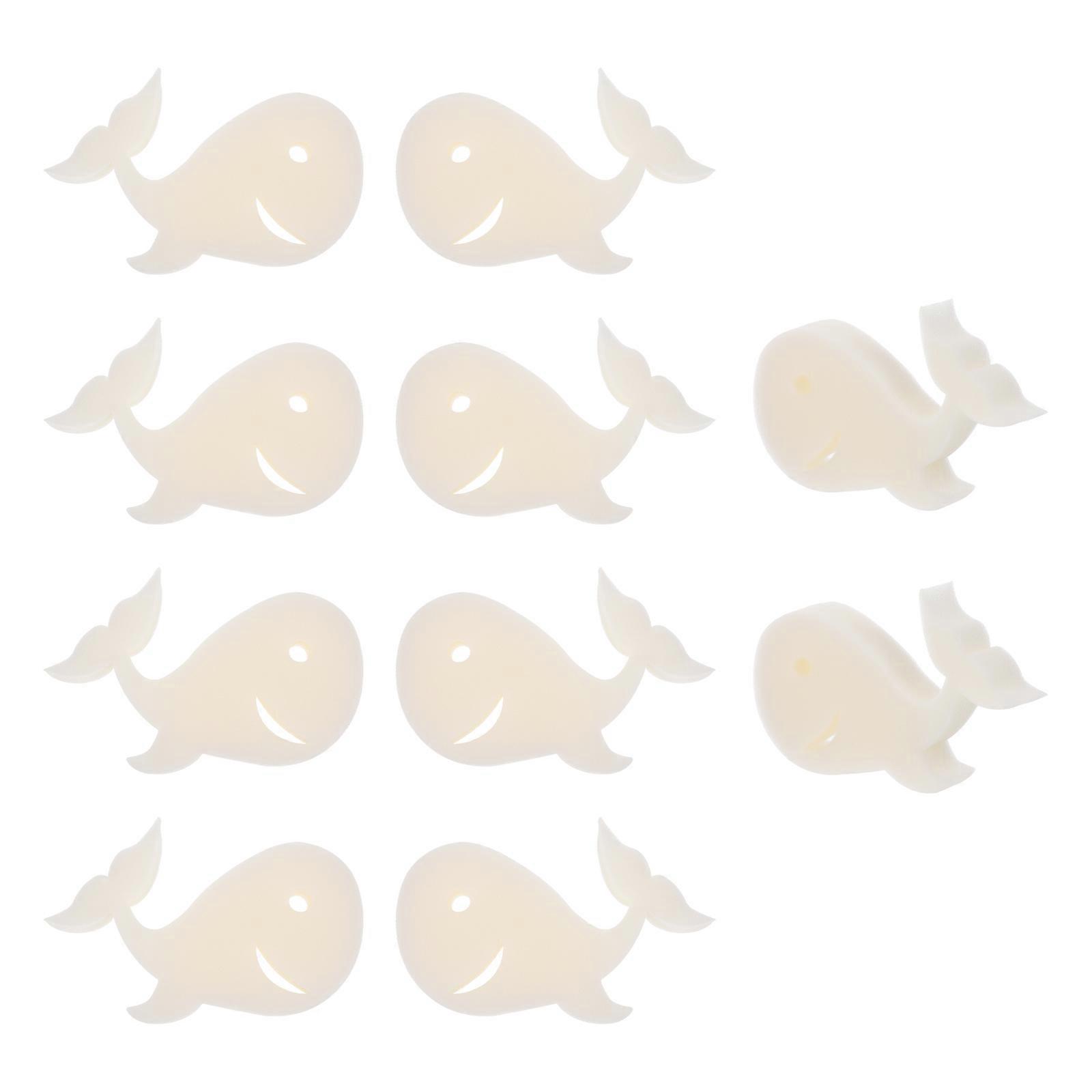 10Pcs Absorbing Filtering Sponge Adorable Shaped Design Suitable For Easy Cleaning In Swimming Pools And Bathtubs