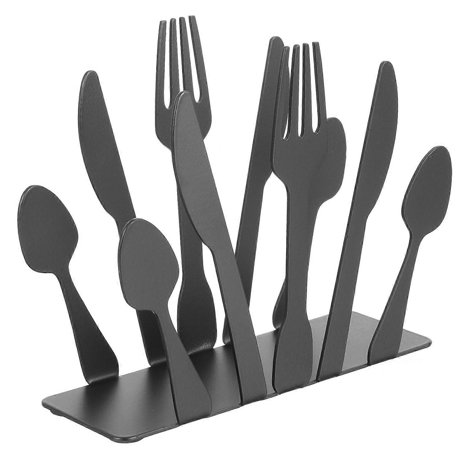 Iron Napkin Holder with Modern Finish, Space Saving Table Tissue Rack for Kitchen, Dining, and Commercial Use