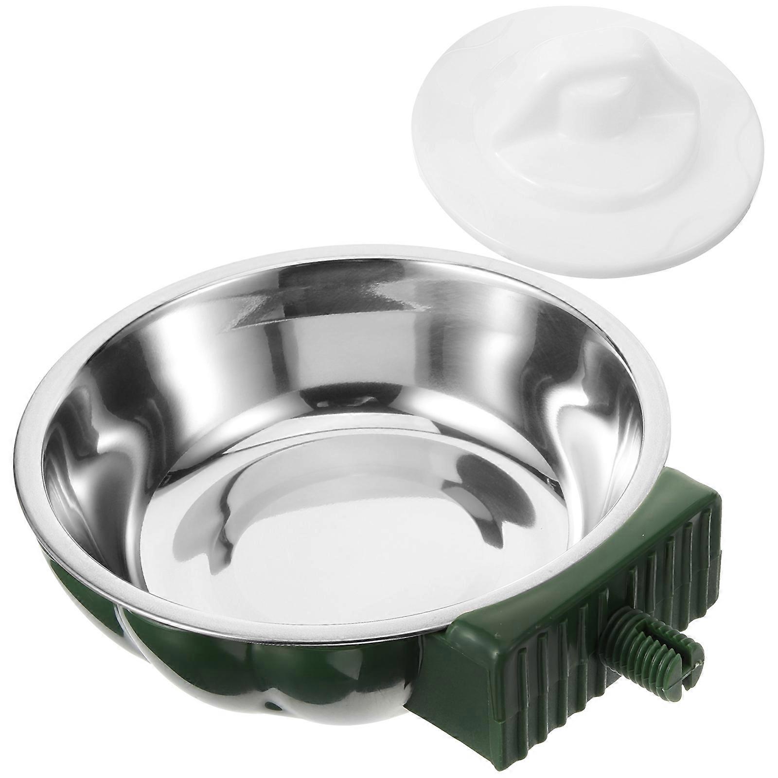 Removable Hanging Dog Feeder Bowl, Smooth Pet Food & Water Dish, Multi Functional Kitten Bowl, Easy to Clean & Install for Cats, Puppies & Pets