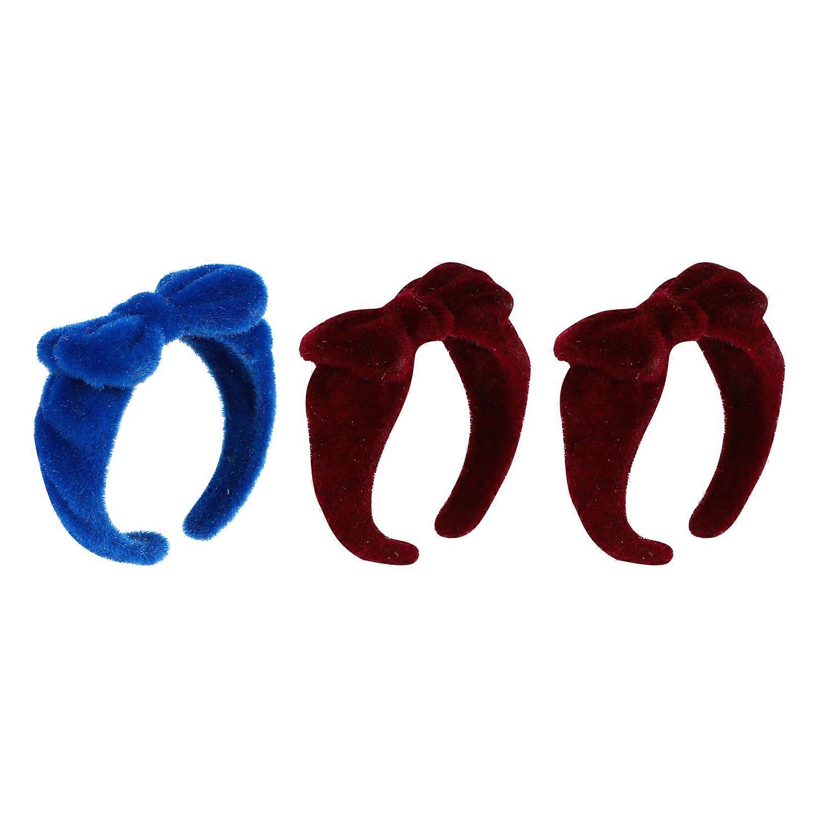 Bow Finger Ring For Girls In Assorted Color With Comfortable To Wear Design And 3Pcs Jewelry Set