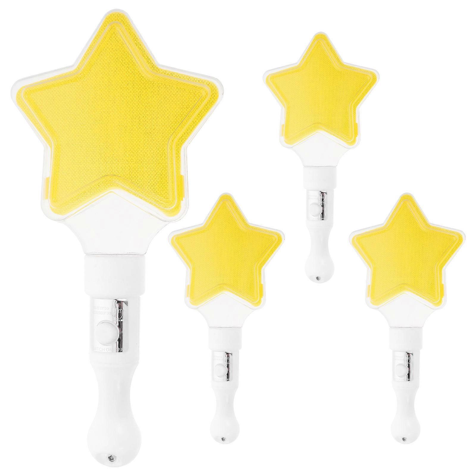 Reusable Cheering Stick 4Pcs Lightweight Stick For Concert Props 22.20X10.40X3.00CM Ideal For Fans