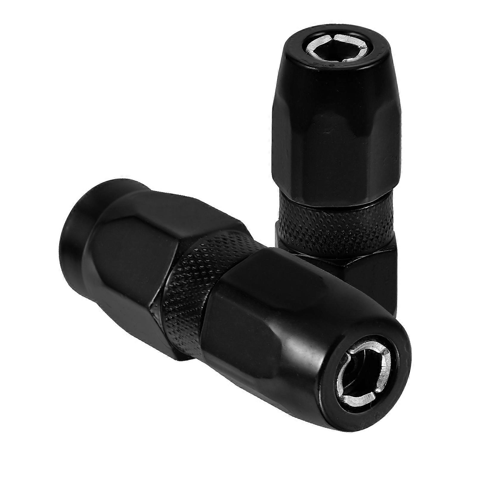 Grease Tips Kit 2Pcs Grease Coupler Suitable For Industrial Use 1/8In Thread Durable Usage Flat Mouth Style